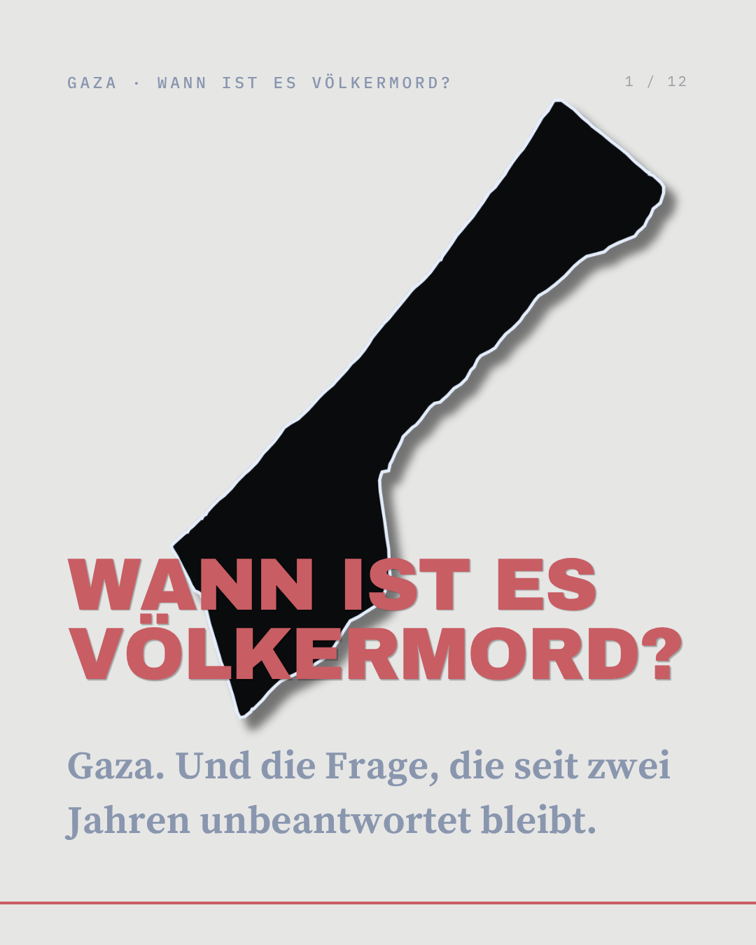 Gaza — Wann ist es Völkermord?